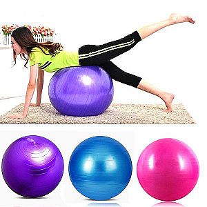 Yoga Gym Ball Alat Bantu Fitness Training Pelangsing Olahraga Terapi – A328