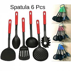 Spatula Set 6 in 1 Peralatan Tumis Masak Centong Kitchen Tool Set 6in1 – A365