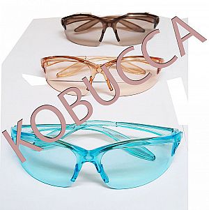 Kacamata Safety Trendy Warna Fashion Keren Pelindung Transparan Anti Virus Kuman Bakteri – A392