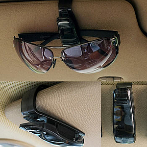 Penjepit Kacamata Sun Visor Clip Jepitan Kacamata di Mobil Serbaguna Etoll Kartu Multifungsi – A395