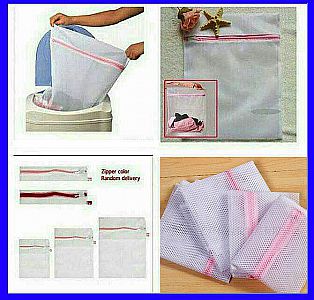 Laundry Net 50 x 60 cm Jaring Cucian Jumbo Besar Laundry Bag Zipper Kantong Cuci Nett Cucian Resleti