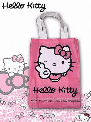 Goodie Bag Hello Kitty Tote Bag Doraemon Emo Tas Tenteng Karakter Kartun – A420