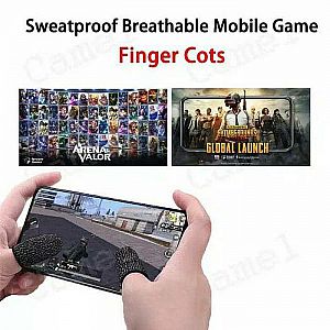 Sarung Tangan Jempol Hp Harga SATUAN Finger Cots for Game PUBG Handphone Fire Tour -  A427