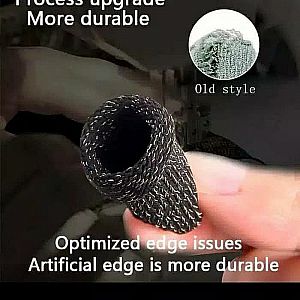 Sarung Tangan Jempol Hp Harga SATUAN Finger Cots for Game PUBG Handphone Fire Tour -  A427